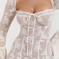 Robe corset en dentelle vintage pour une silhouette élégante